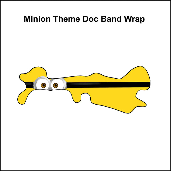 Minion theme Doc Band Wrap and Sticker Pack - DocBandStickers
