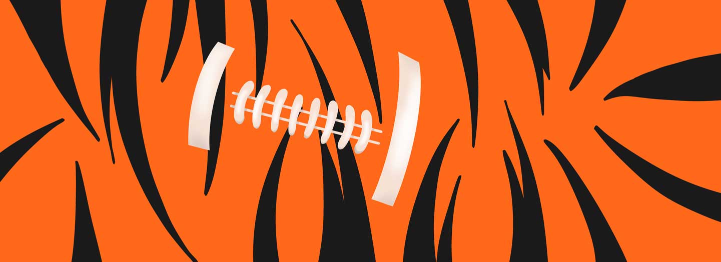 Football Cincinnati Bengals Doc Band Wrap – DocBandStickers