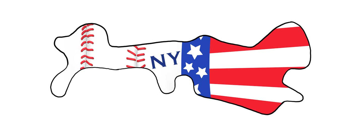 NY Yankees Baseball Inspired Doc Band Wrap