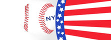 Load image into Gallery viewer, NY Yankees Baseball Inspired Doc Band Wrap ready to print and apply to a doc band
