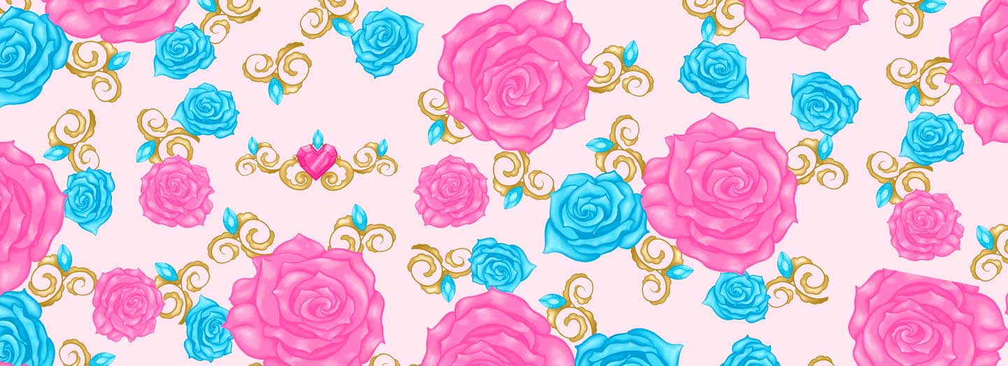 Sleeping Beauty Inspired Doc Band Wrap ready to print and apply to a doc band.