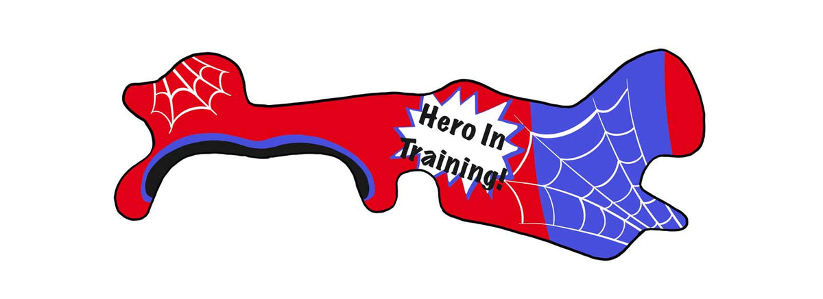 Spider Man Inspired Doc Band Wrap