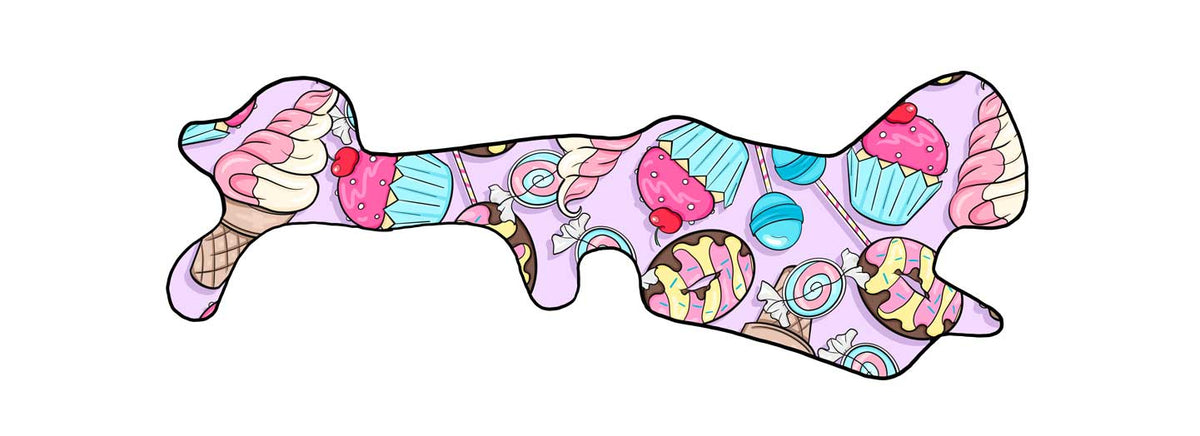 Sweets Ice Cream Cupcakes Candy Doc Band Wrap